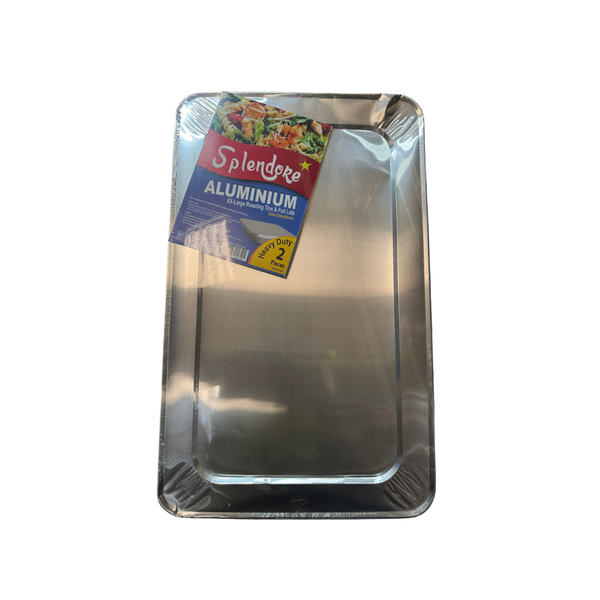 ALUMINIUM XX-LARGE ROASTING TINS & FOIL + LID FDR23