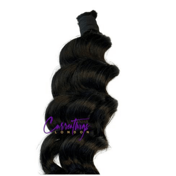 HUMAN BRAIDING HAIR LOOSE WAVE