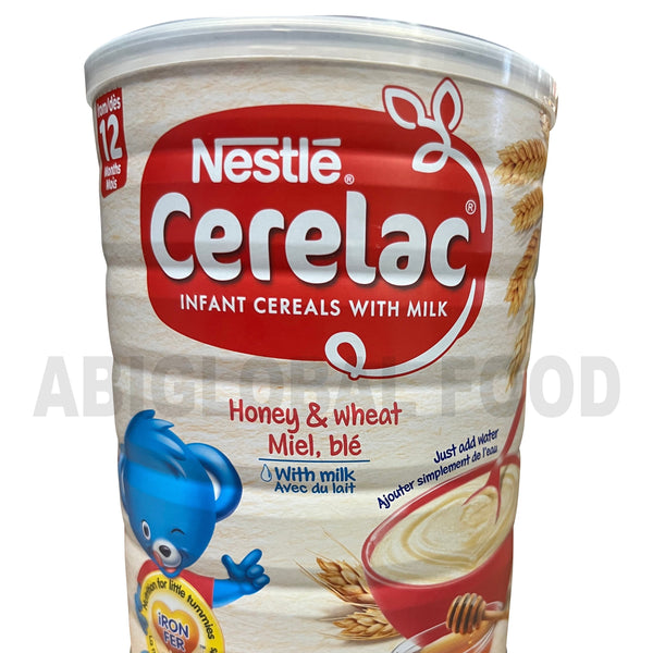 Nestle Cerelac Honey &Wheat Miel, ble with Milk - 1KG